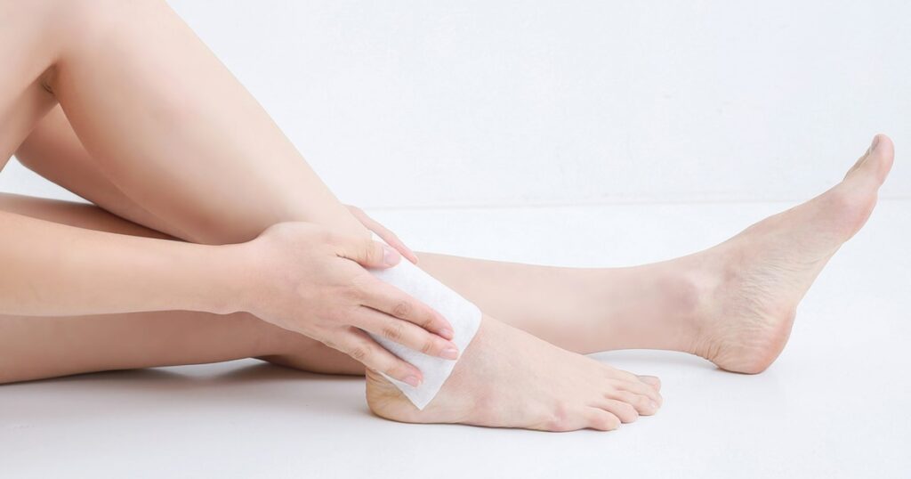 Example of Application　
Poultice