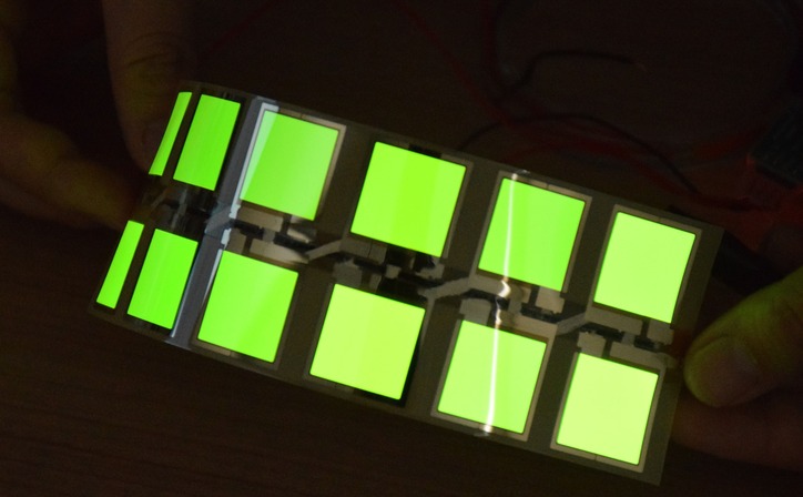 Examples of sheet‑type  organic light sources