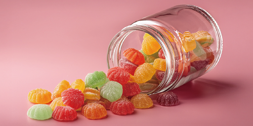 キャンディ・グミ・ラムネなどのお菓子