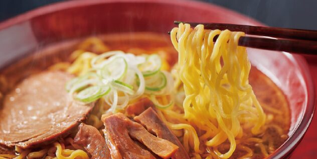 麺類の歩留り向上・コシの強化イメージ